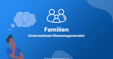 Familien Unternehmen Namensgenerator